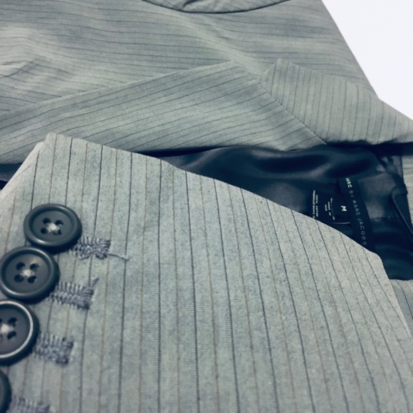 Marc by Marc Jacobs Suit Grey Stripe (M) - Picture 5 of 8